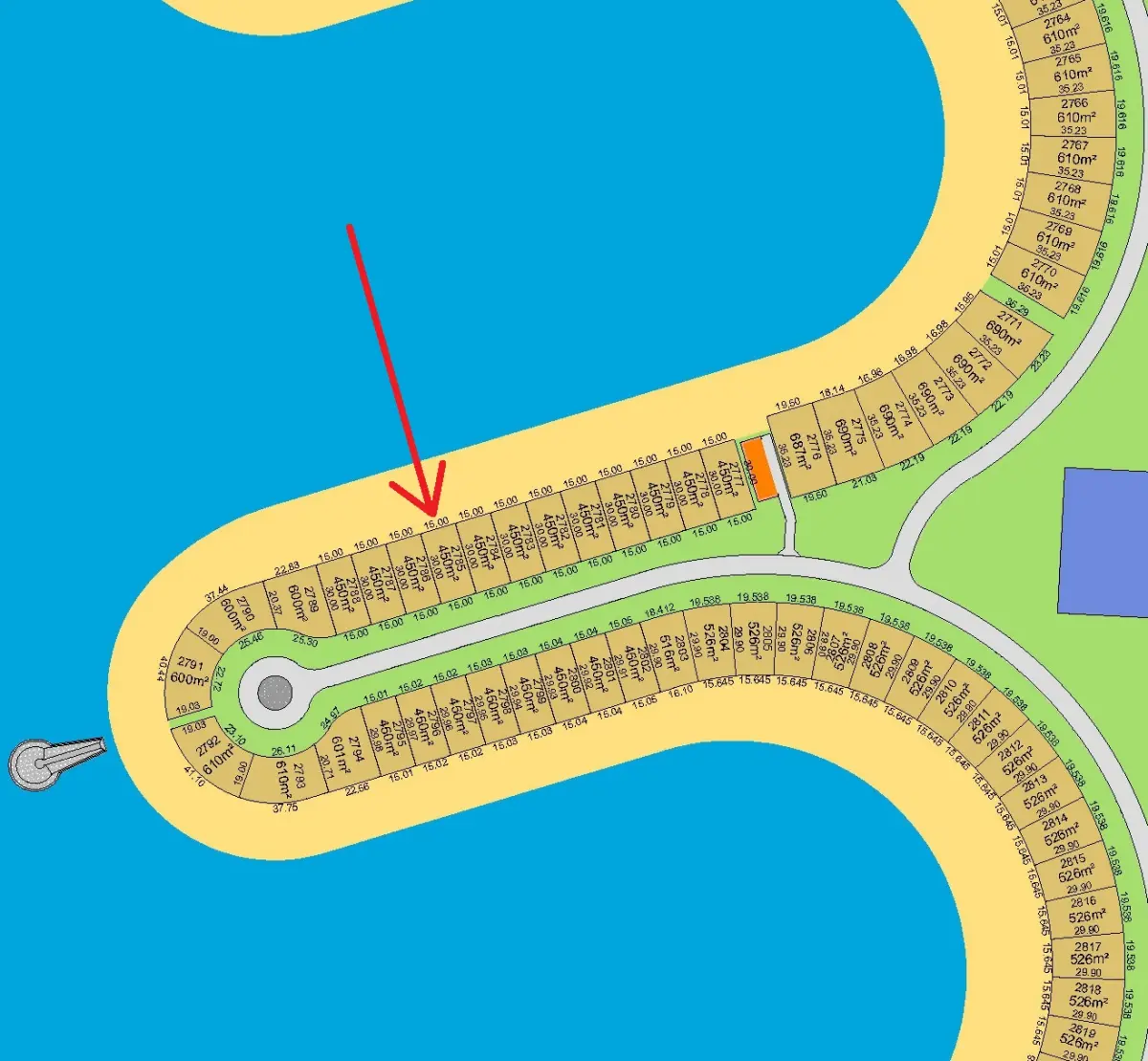 Sale Land in Sabah Al-Ahmad Sea City - Khiran