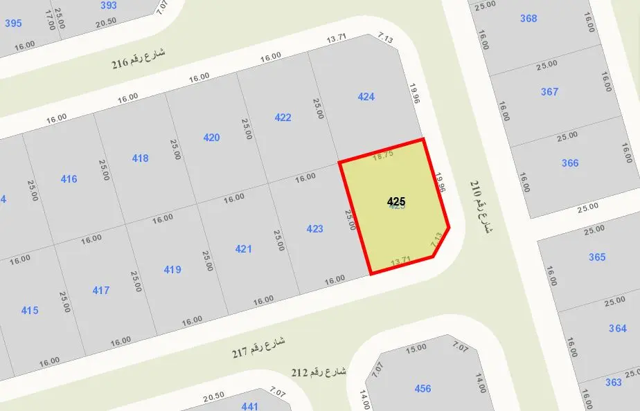 Sale Land in Masayel