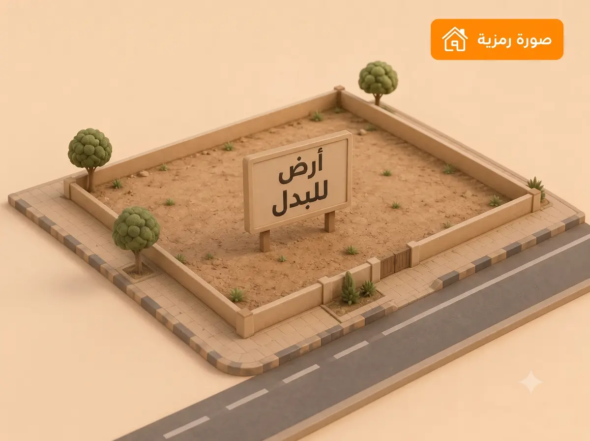 للبدل ارض في المطلاع
