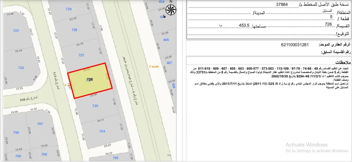 Sale Land in Masayel