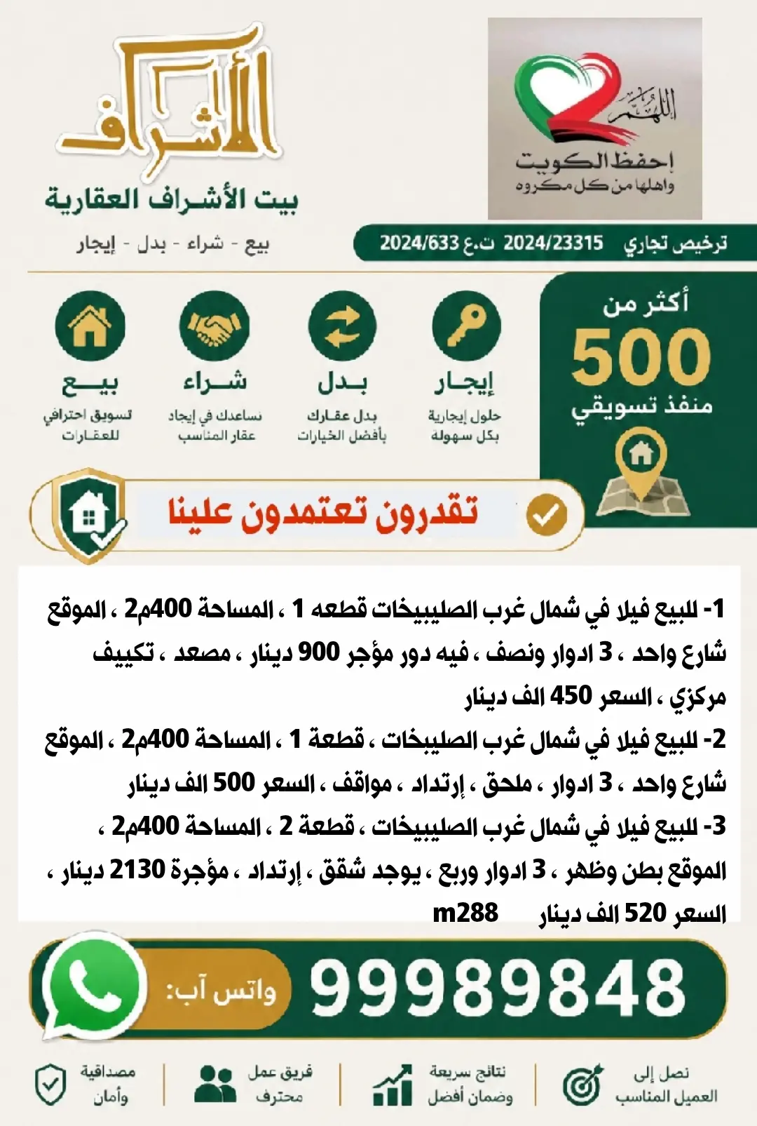 للبيع بيت في شمال غرب الصليبيخات