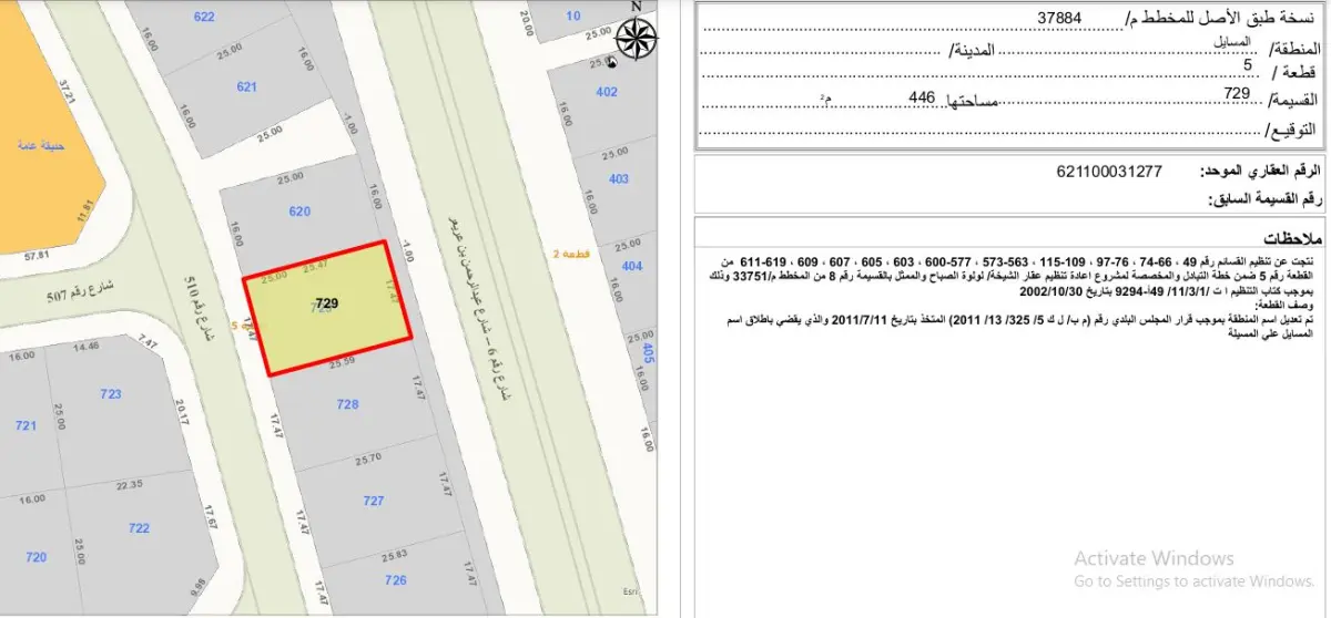 Sale Land in Masayel