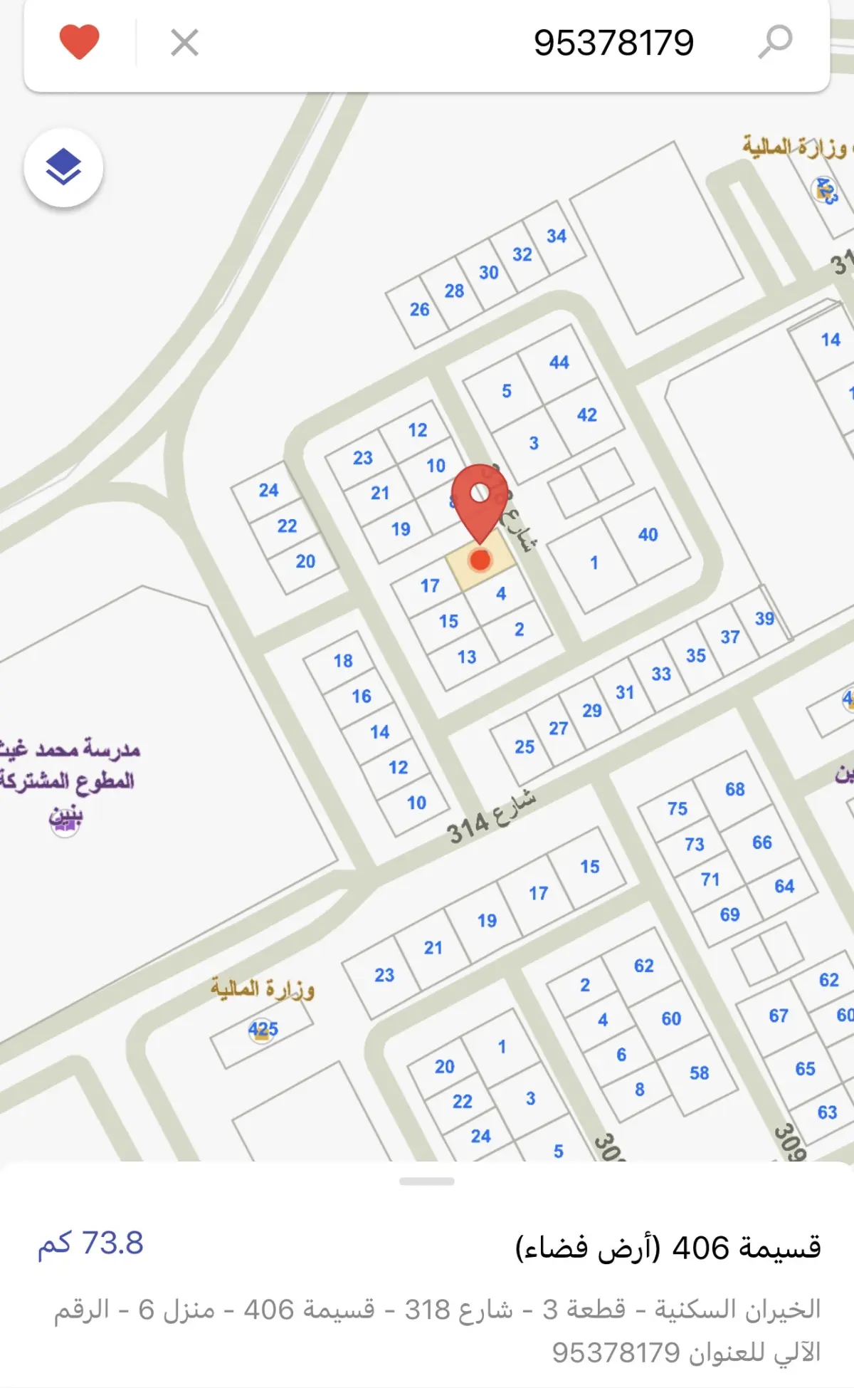 للبيع ارض في الخيران السكنية - جانب البرى