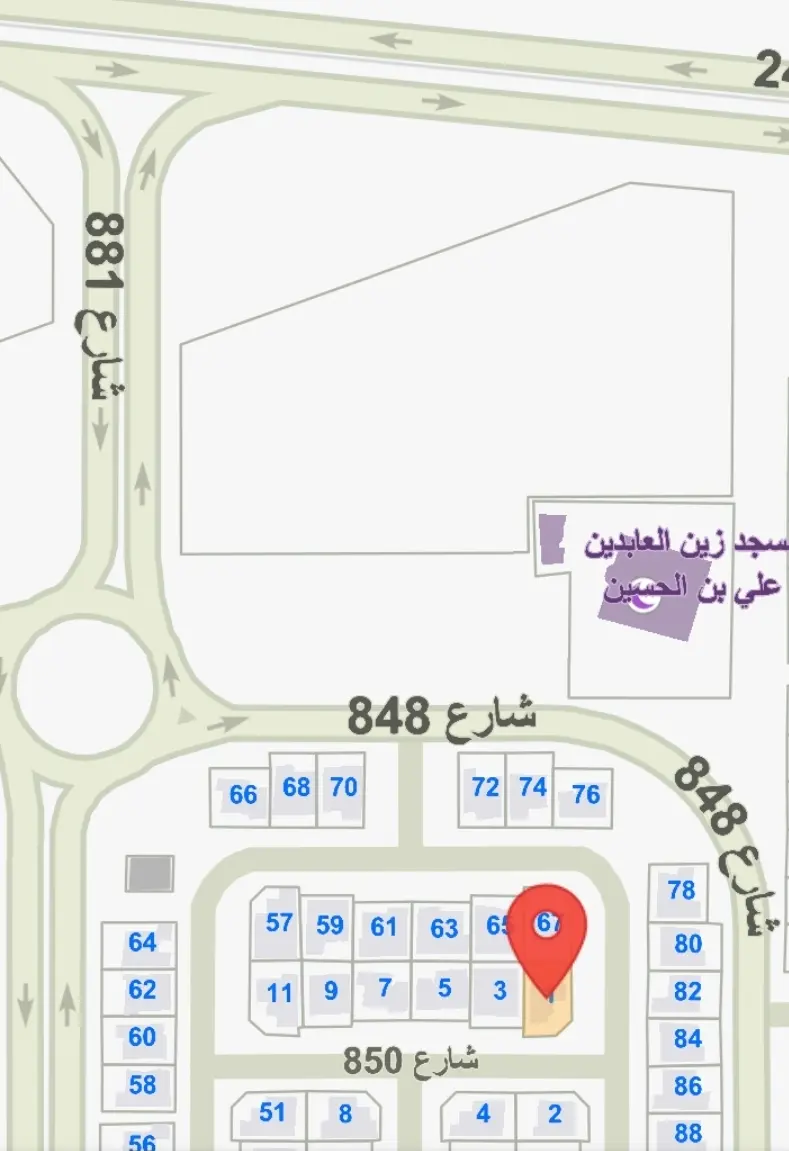 للبيع بيت في سعد العبدالله
