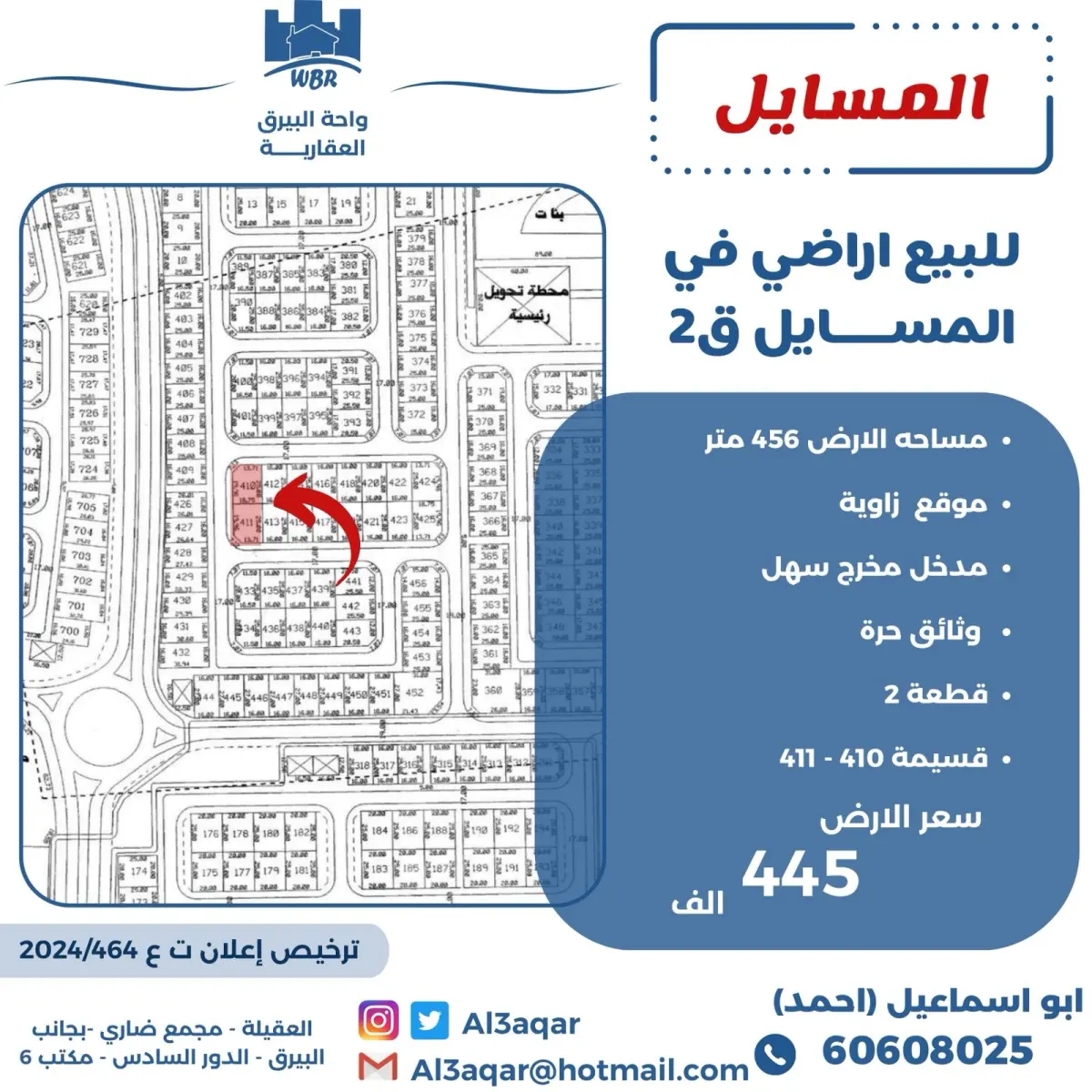 Sale Land in Masayel