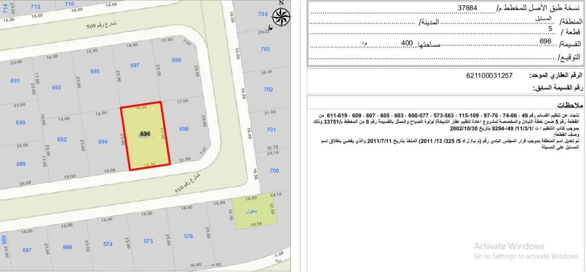 Sale Land in Masayel