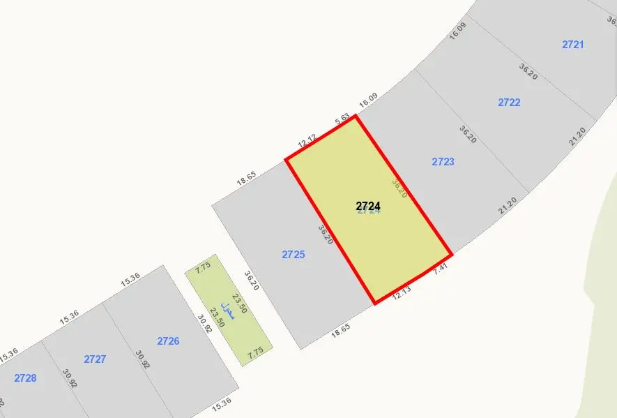 Sale Land in Sabah Al-Ahmad Sea City - Khiran