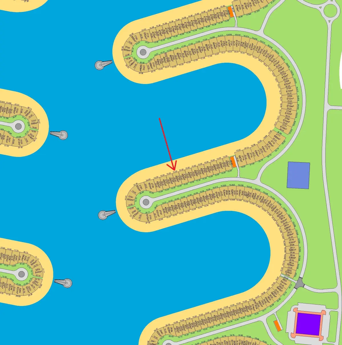 Sale Land in Sabah Al-Ahmad Sea City - Khiran
