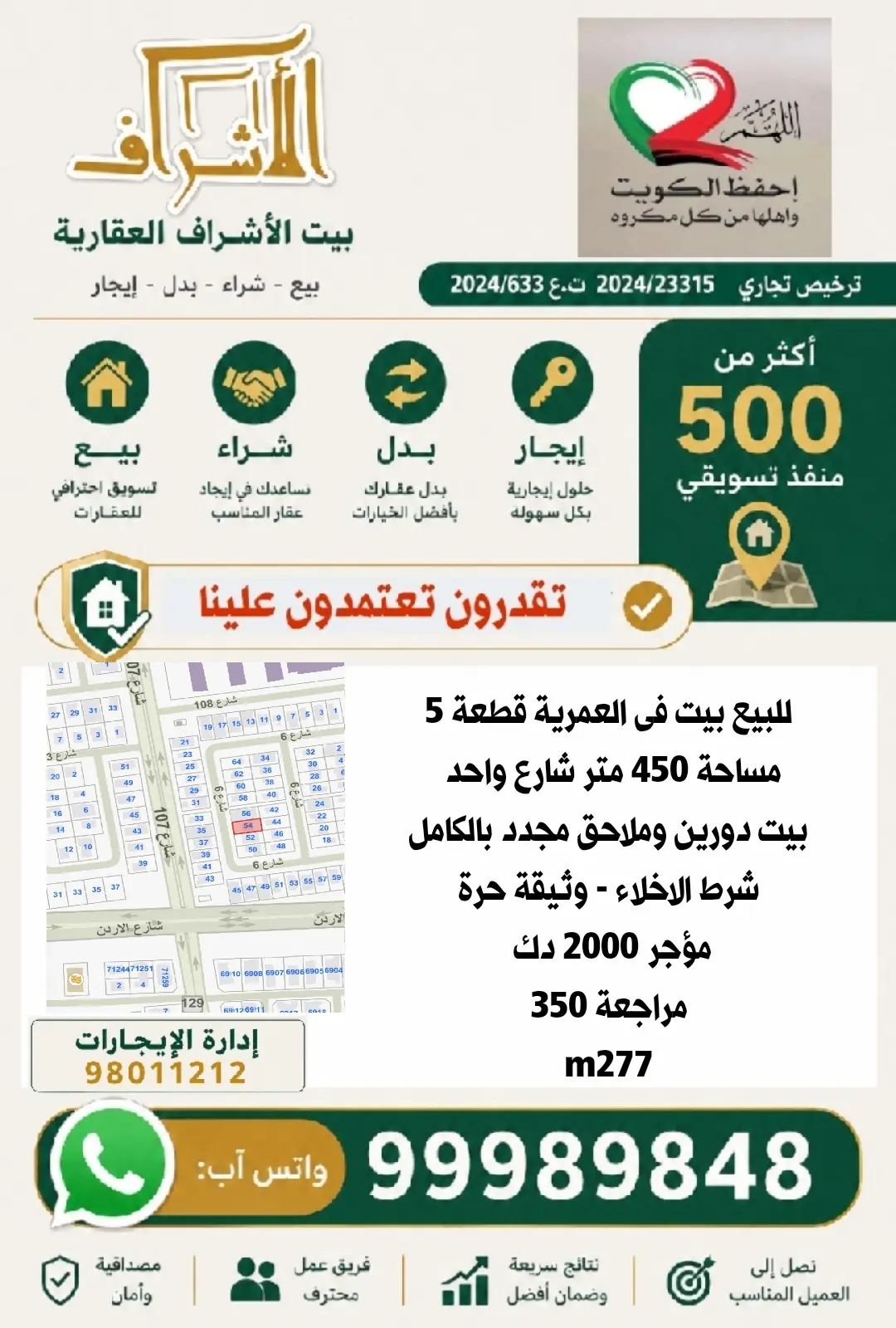 Sale House in Omariya